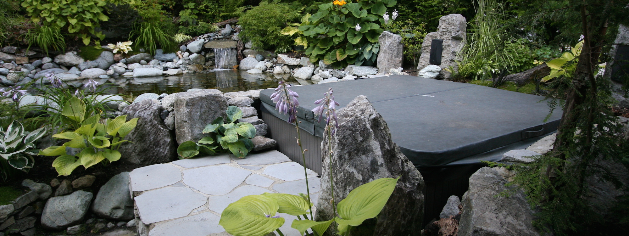 Whistler Hot Tub Garden Design and Build